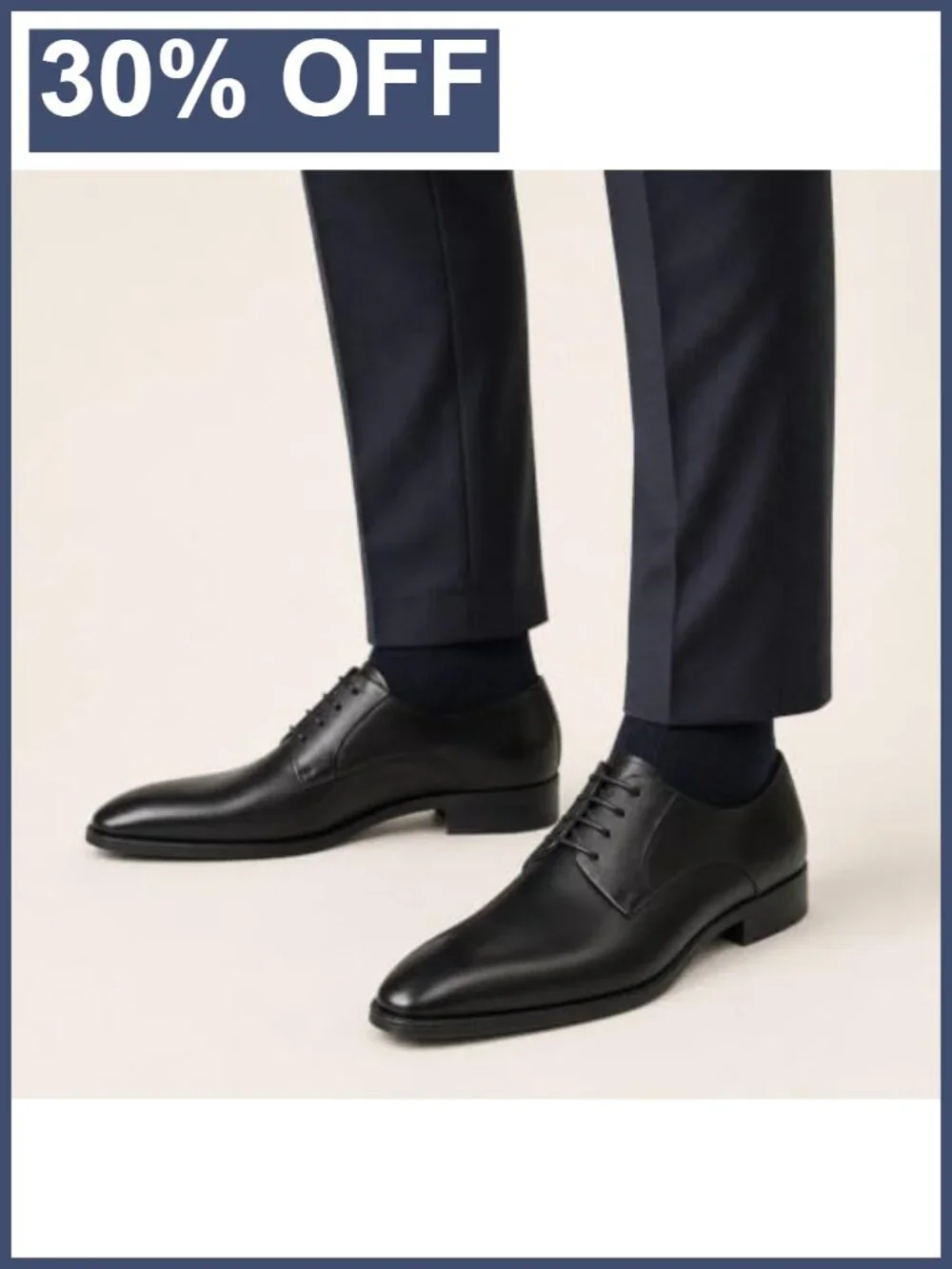 Men's Oxford Dress Shoes Leather Lace-Up Formal Business
